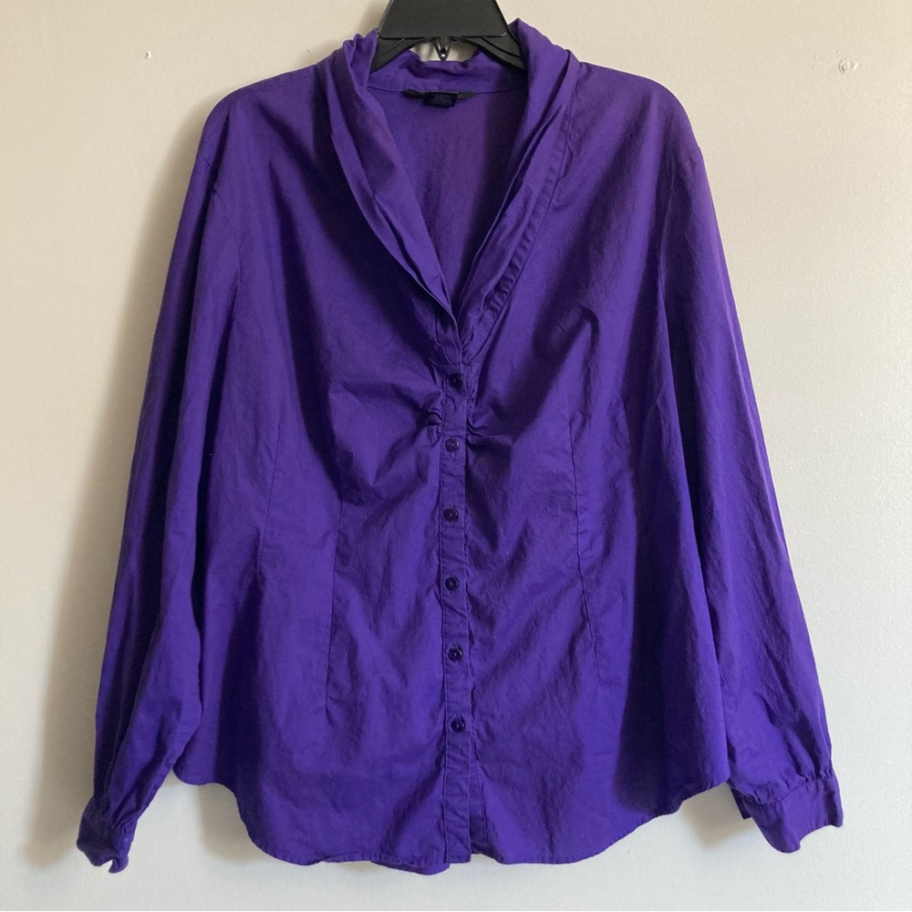 3/$35 AS purple blouse
